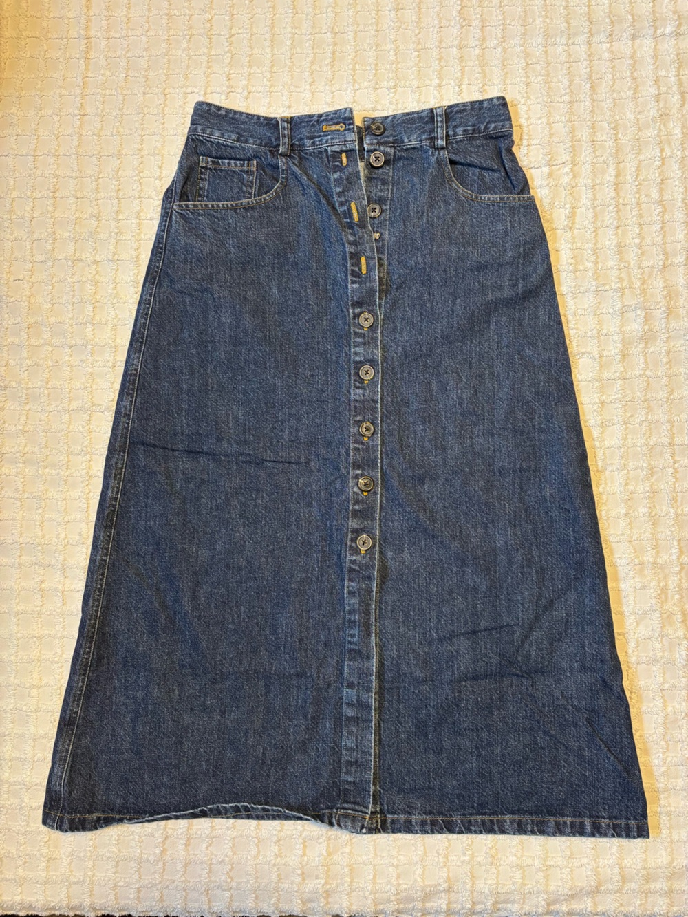 Sea New York Denim Midi Skirt